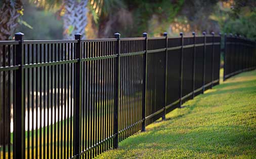 Aluminum Fence Installation